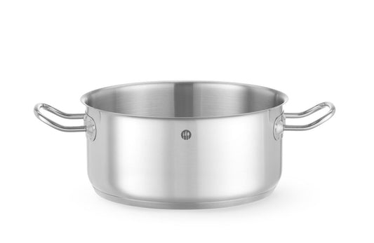 Gryta låg - utan lock, HENDI, Kitchen Line, 4,9L, ⌀240x(H)110mm