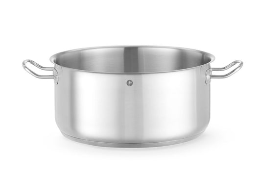 Gryta låg - utan lock, HENDI, Kitchen Line, 11,9L, ⌀320x(H)150mm