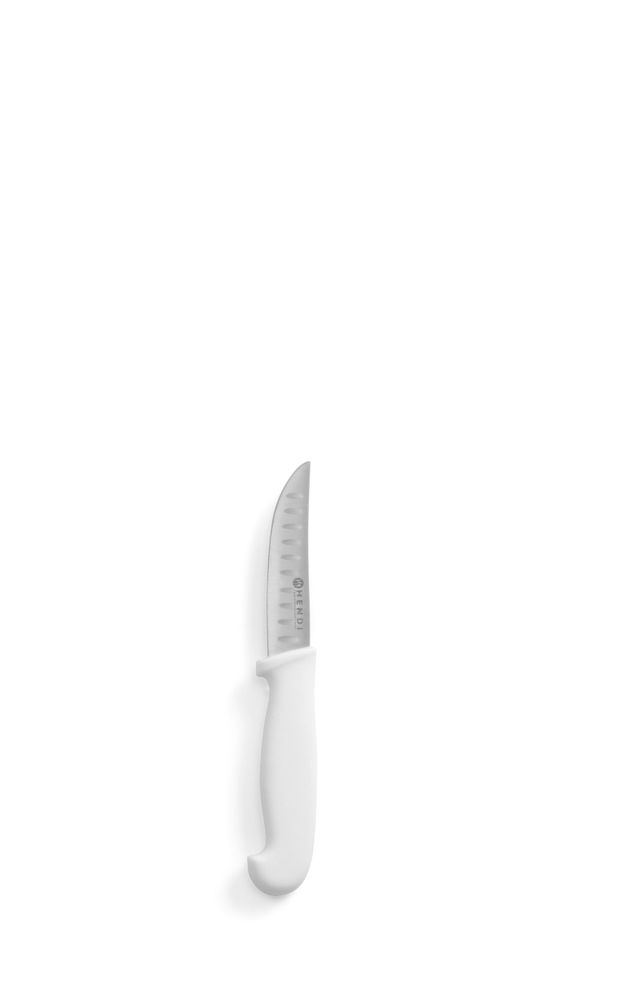 Universalkniv med grantonkant, HENDI, kort modell, Vit, (L)190 mm