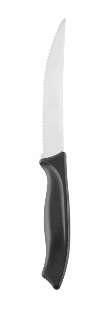 Steakkniv, tandad, HENDI, Svart, (L)227mm, Tandad