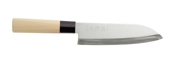 Hendi Japansk kniv Santoku, Ljus trä, (L) 290 mm