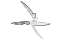 Hendi Avtagbar fjäderfäsax, (L)260mm