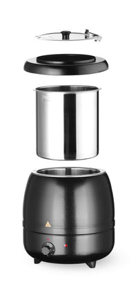 Hendi Soppkokare, Kitchen Line, 8L, Svart, 230V/400W, Ø330x(H)363mm