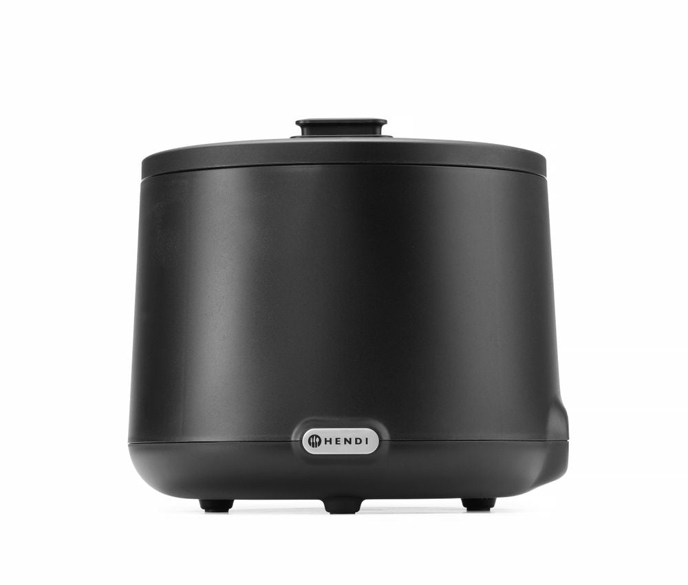 Soppkokare UNIQ, HENDI, designad av Robert Bronwasser, 8L, Svart, 220-240V/500W, Ø365x(H)325mm