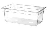 Hendi Behållare GN 1/1 polykarbonat, Profi Line, GN 1/1, 14L, Transparent, 530x325x(H)100mm