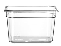 Hendi Behållare GN 1/2 polykarbonat, Profi Line, GN 1/2, 12,5L, Transparent, 325x265x(H)200mm