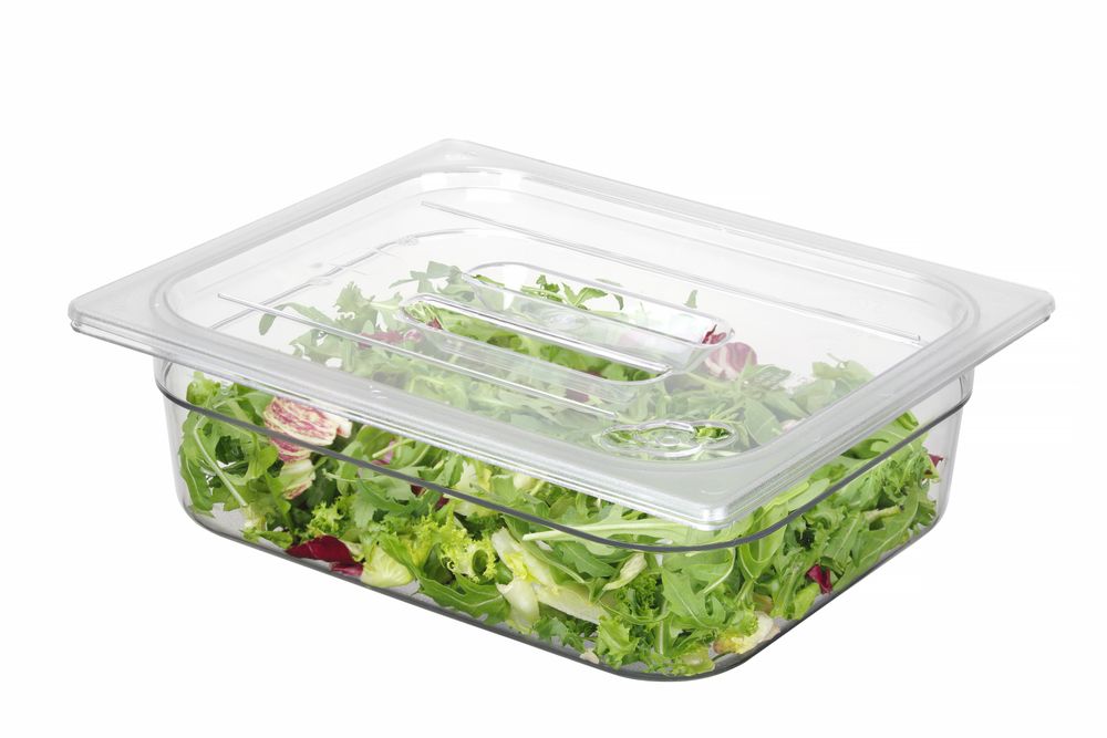 Hendi Behållare GN 1/2 polykarbonat, Profi Line, GN 1/2, 6,5L, Transparent, 325x265x(H)100mm