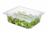 Hendi Behållare GN 1/2 polykarbonat, Profi Line, GN 1/2, 6,5L, Transparent, 325x265x(H)100mm