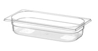 Hendi Behållare GN 1/3 polykarbonat, Profi Line, GN 1/3, 2,5L, Transparent, 325x176x(H)65mm