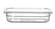 Hendi Behållare GN 1/4 polykarbonat, Profi Line, GN 1/4, 1,8L, Transparent, 265x162x(H)65mm