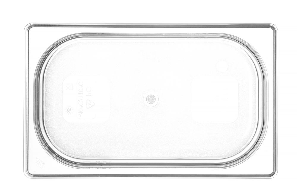 Hendi Behållare GN 1/4 polykarbonat, Profi Line, GN 1/4, 1,8L, Transparent, 265x162x(H)65mm