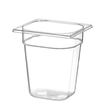 Hendi Behållare GN 1/6 polykarbonat, Profi Line, GN 1/6, 2,4L, Transparent, 176x162x(H)150mm