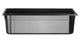 Hendi Behållare GN 1/1 svart polykarbonat, Profi Line, GN 1/1, 21L, Svart, 530x325x(H)150mm
