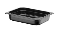 Hendi Behållare GN 1/2 svart polykarbonat, Profi Line, GN 1/2, 4L, Svart, 325x265x(H)65mm