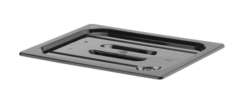 Lock till GN-behållare svart polykarbonat, HENDI, GN 1/2, Svart, 325x265mm