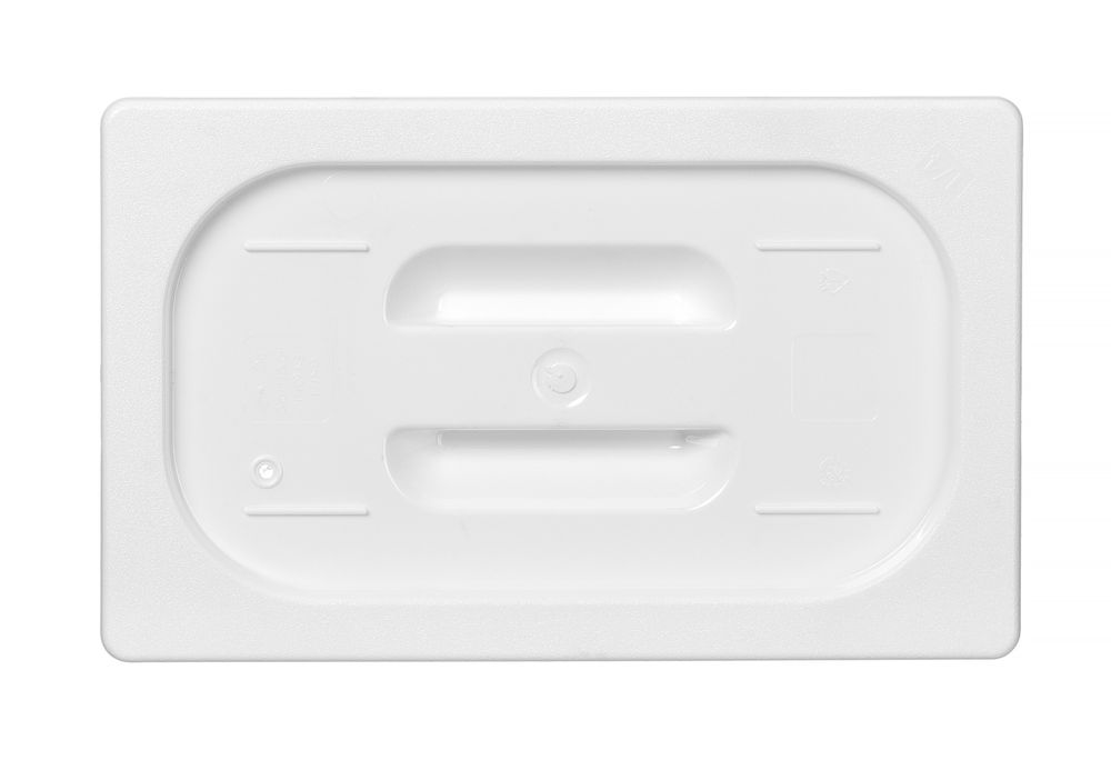 Hendi Lock till GN-behållare vit polykarbonat, GN 1/1, Vit, 530x325mm