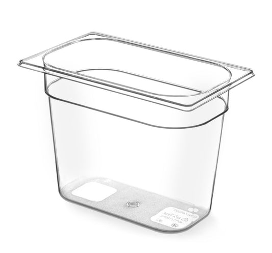 Behållare GN 1/4 Tritan, HENDI, GN 1/4, 4L, Transparent, 265x162x(H)150mm