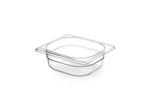 Behållare GN 1/6 Tritan, HENDI, GN 1/6, 1L, Transparent, 176x162x(H)65mm