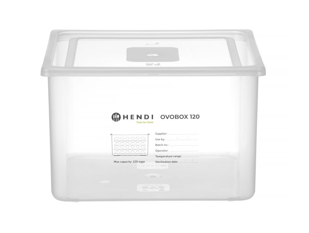Hendi Äggbehållare OVOBOX 120, GN 2/3, 18L, 355x325x(H)200mm