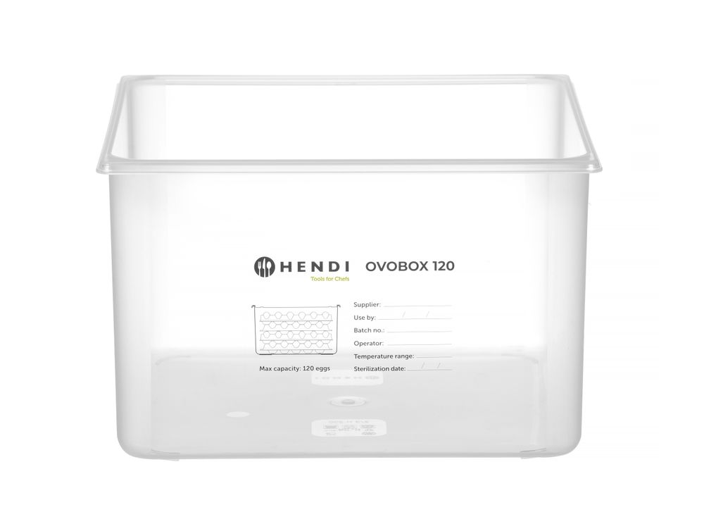 Hendi Äggbehållare OVOBOX 120, GN 2/3, 18L, 355x325x(H)200mm