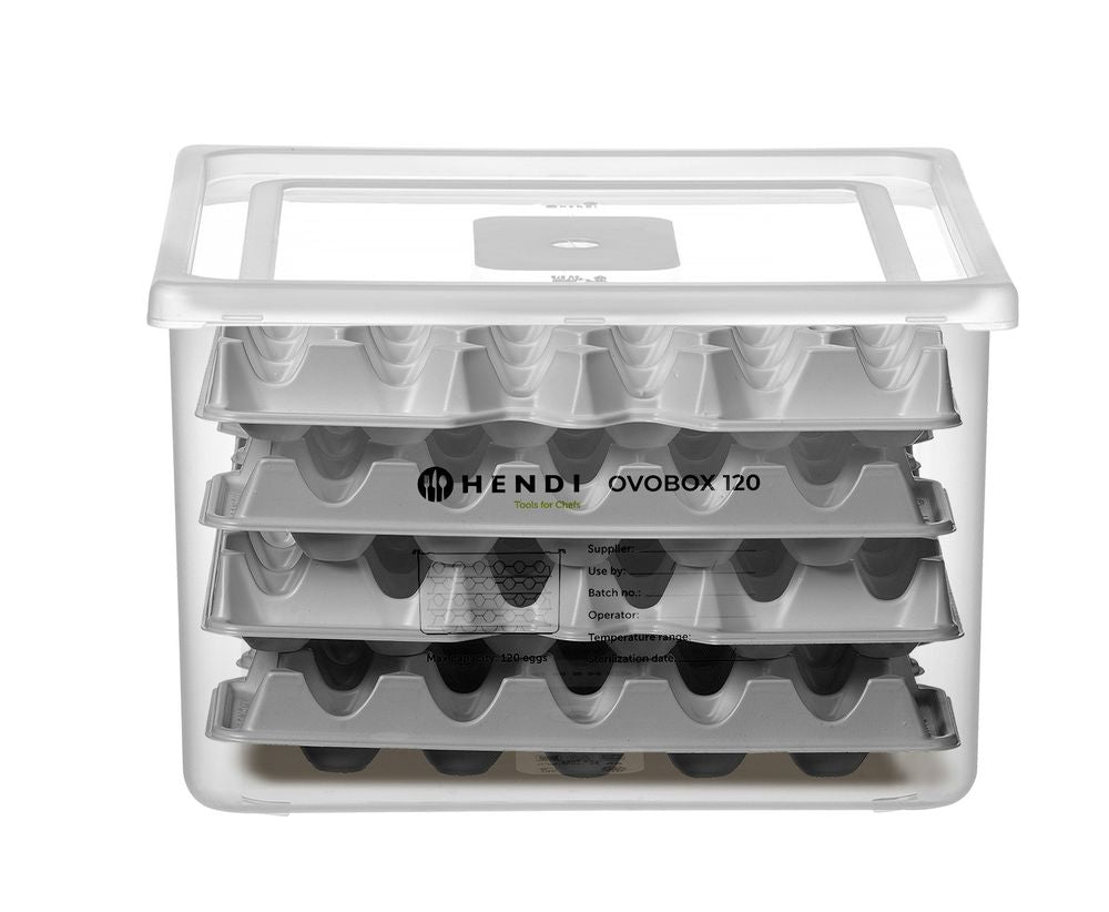 Hendi Äggbehållare OVOBOX 120, GN 2/3, 18L, 355x325x(H)200mm