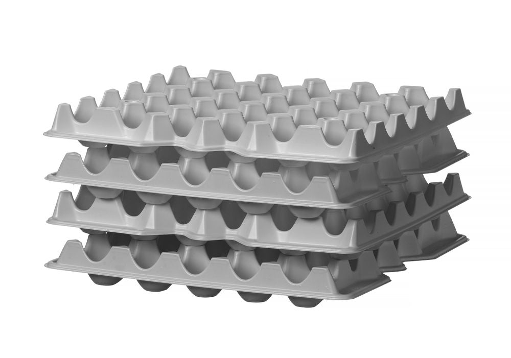 Hendi Set med 4 äggbrickor för OVOBOX 120, 291x288x(H)41mm, Rektangulär