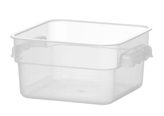 Matbehållare med gradering, HENDI, 1,9L, 190x190x(H)95mm