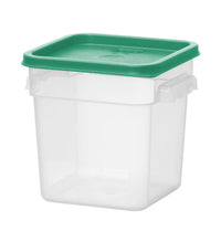 Hendi Matbehållare med gradering, 3,8L, 190x190x(H)180mm