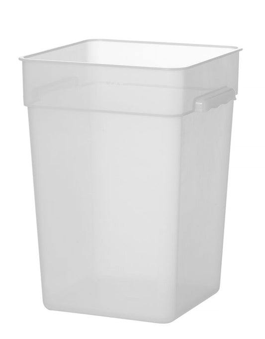Matbehållare med gradering, HENDI, 20,8L, 290x290x(H)400mm