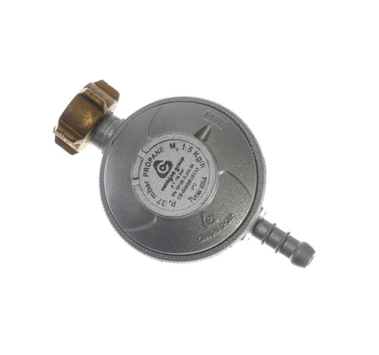 Tryckregulator 37mBar, HENDI, Tryckregulator 37mBar BE uni med pelare och slangklämma, xx(H)mm