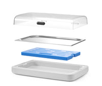 Hendi Kyldisplay Vit, UNIQ, GN 1/1