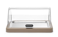 Hendi Dubbel kyldisplay med roll-top Duo UNIQ, designad av Robert Bronwasser, Grön, 480x355x(H)480mm, Rektangulär