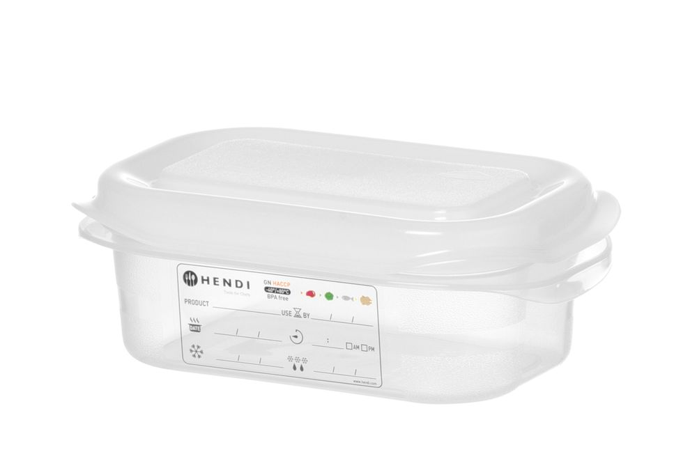 HENDI GN 1/9 behållare, 0,6L