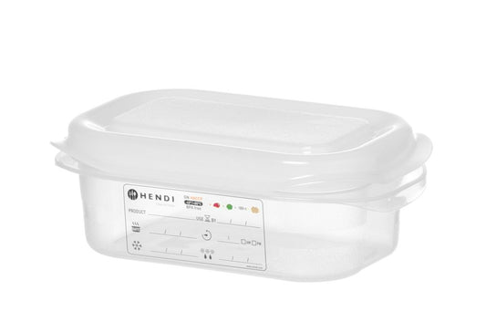 HENDI GN 1/9 behållare, 0,6L
