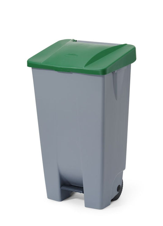 HENDI Sopcontainer, 120L, Ljusgrå