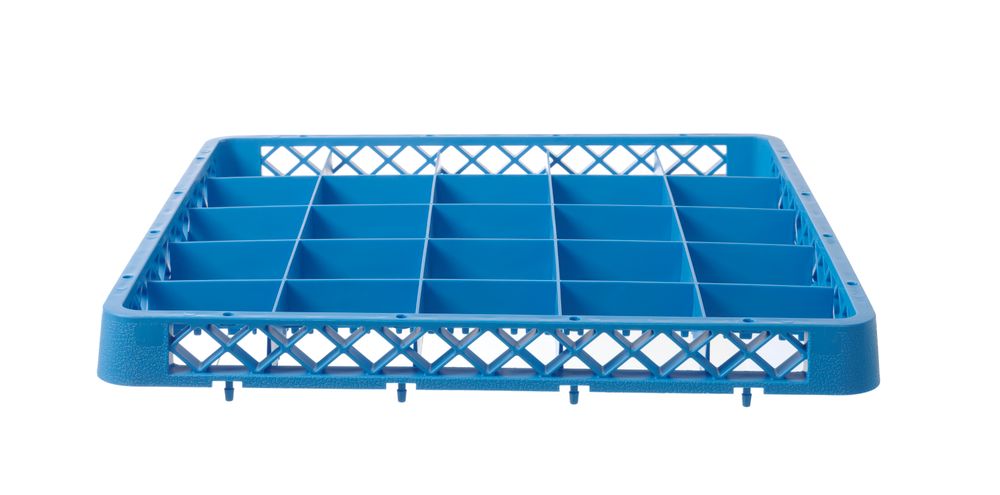 Förlängare för diskmaskinskorg, HENDI, 25 fack 88x88 mm, 500x500x(H)45mm