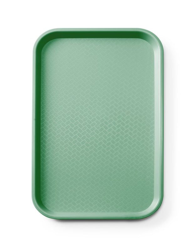 AmerBox Snabbmatsbricka i polypropylen GN 1/1, GN 1/1, Grön, 530x325x(H)20mm, Rektangulär
