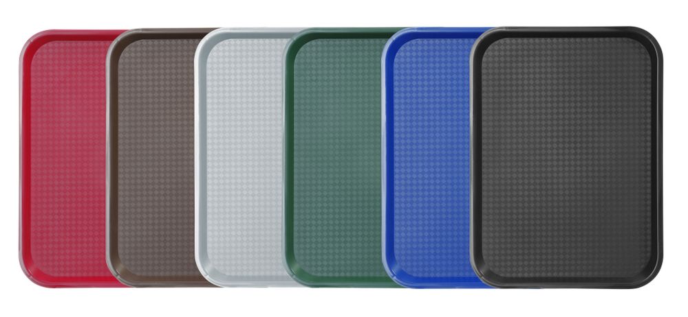 AmerBox Snabbmatsbricka i polypropylen, medium, brun, 305x415x(H)20mm