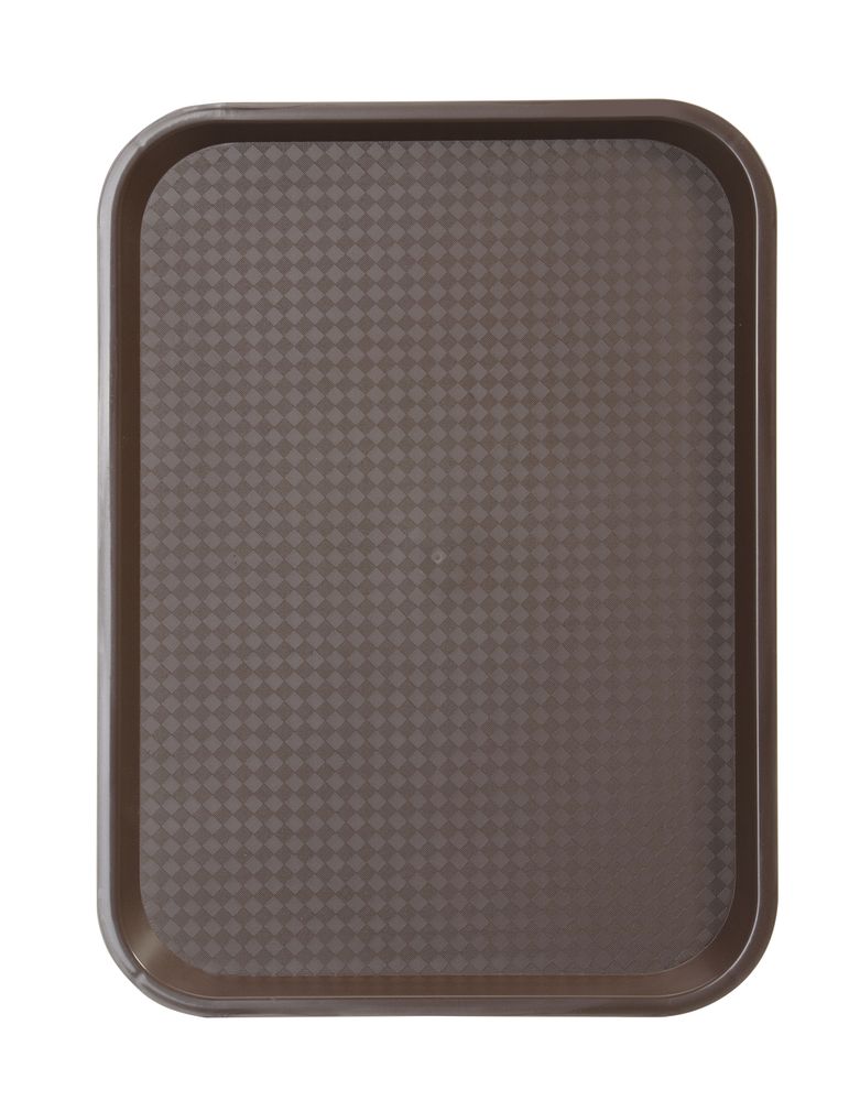 AmerBox Snabbmatsbricka i polypropylen, medium, röd, 305x415x(H)20mm