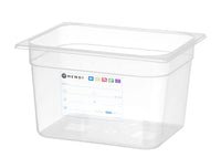 Hendi Behållare GN 1/2 HACCP, GN 1/2, 9,5L, Transparent, 325x265x(H)150mm