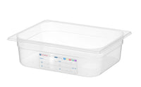 Hendi Behållare GN 1/2 HACCP, GN 1/2, 6,5L, Transparent, 325x265x(H)100mm