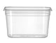 Hendi Behållare GN 1/3 polypropen, Profi Line, GN 1/3, 7,8L, Transparent, 325x176x(H)200mm