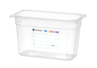 Hendi Behållare GN 1/3 HACCP, GN 1/3, 2,5L, Transparent, 325x176x(H)65mm