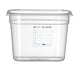 Hendi Behållare GN 1/4 HACCP, GN 1/4, 5,5L, Transparent, 265x162x(H)200mm