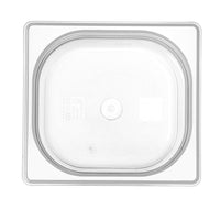 Hendi Behållare GN 1/6 HACCP, GN 1/6, 1L, Transparent, 176x162x(H)65mm