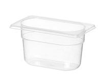Hendi Behållare GN 1/9 polypropen, Profi Line, 1,0, GN 1/9, 1L, Transparent, 176x108x(H)100mm