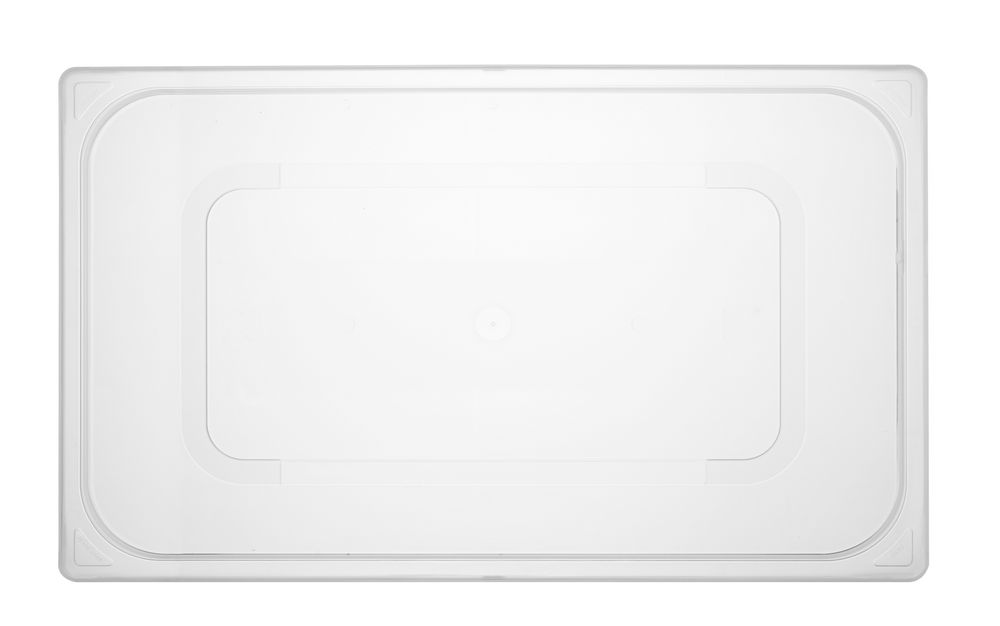 Hendi Lock till GN-behållare av polypropen, GN 1/1, Transparent, 530x325mm