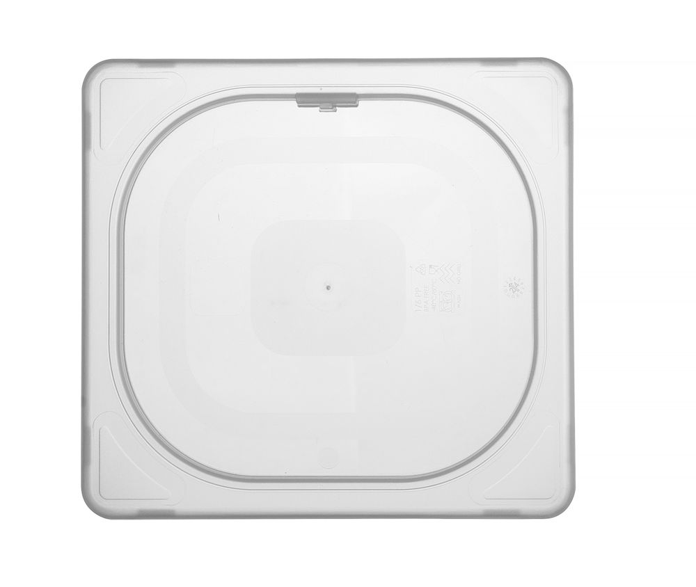 Hendi Lock till GN-behållare av polypropen, GN 1/6, Transparent, 176x162mm