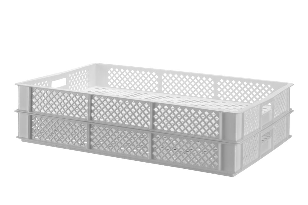 Hendi Torklåda för färsk pasta, Vit, 600x400x(H)70mm, Rektangulär