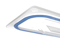 Hendi Lock för GN-behållare av polypropen, med tätning, GN 1/6, Transparent, 176x162mm